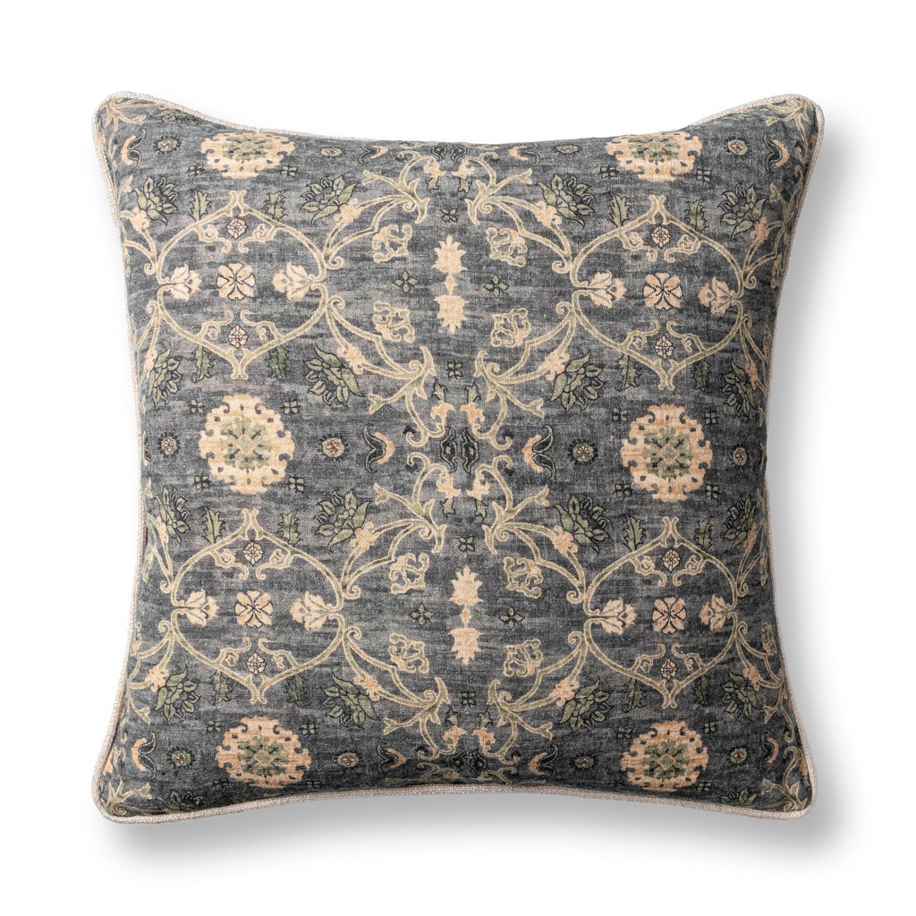 Ira - 22" x 22" Accent Pillow - Blue Sea Multi