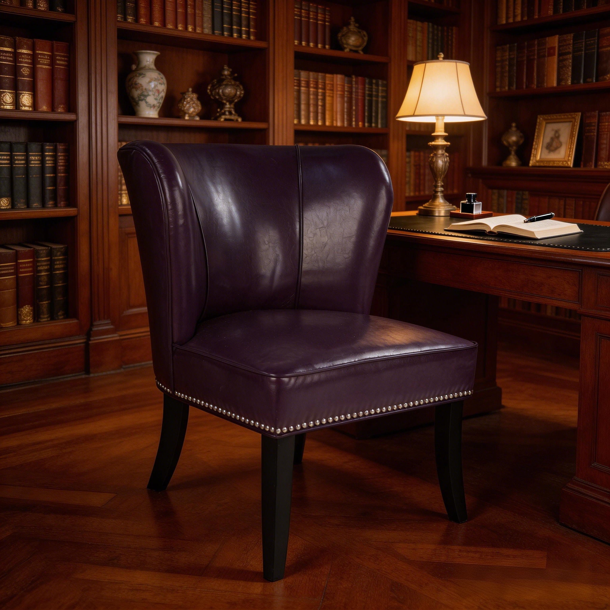 Accent Chair For Living Room - Purple