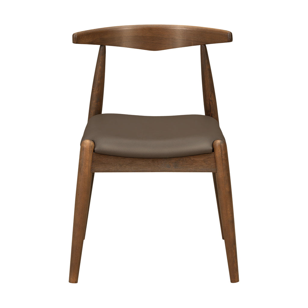Dining Chairs With Ergonomic Backrest (Set of 2)