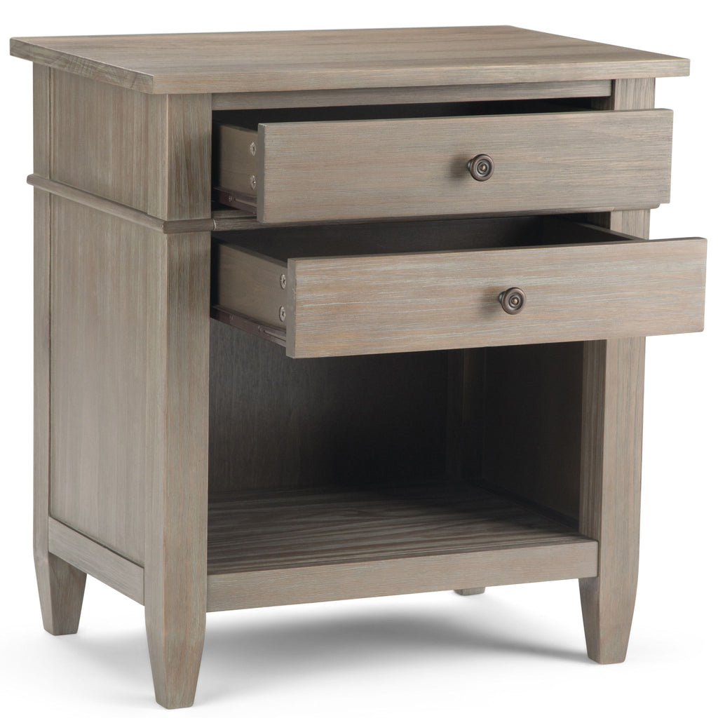 Carlton - Bedside Table - Light Brown