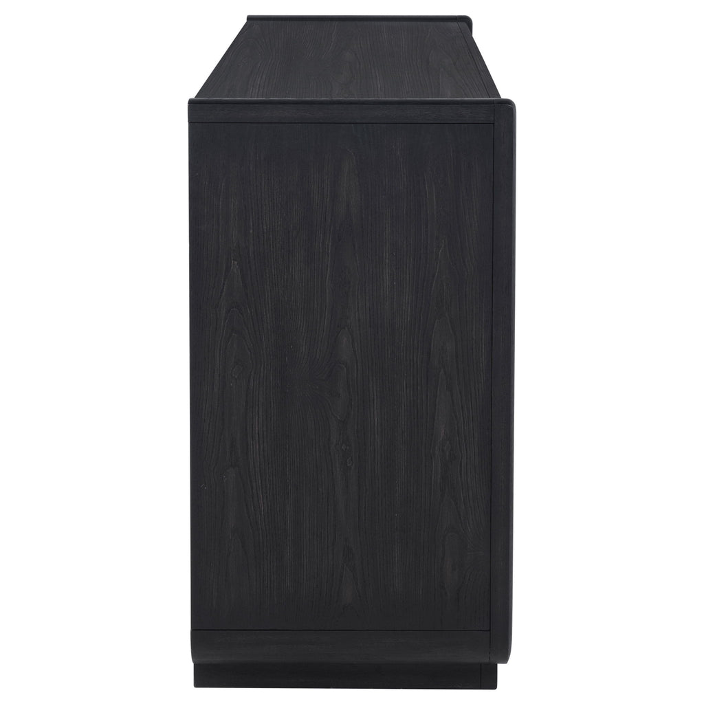 Bangor - 2 Drawer Dining Sideboard Server - Black