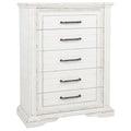 5 Drawer Bedroom Chest Of Drawers - Vintage