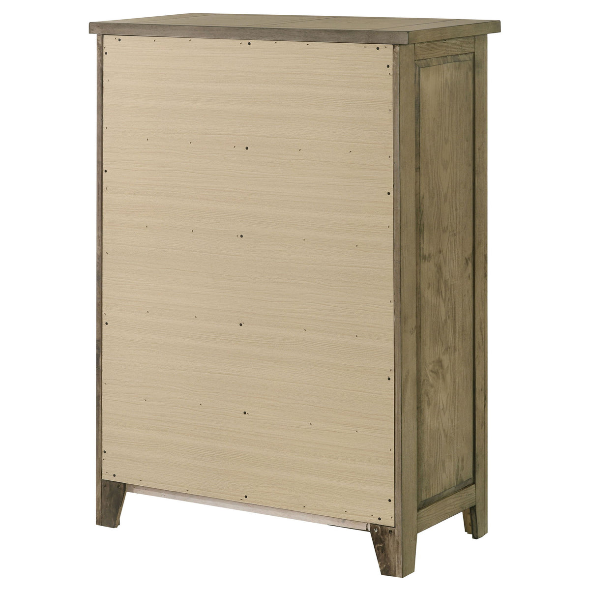 Pelton - 5 Drawer Chest - Oak