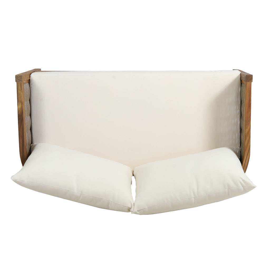 Outdoor Seating Group With Cushions And Coffee Table