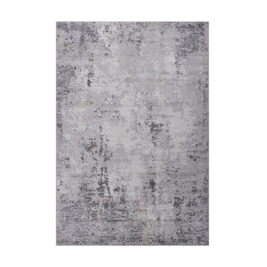 Marfi - 5' X 7' Abstract Area Rug - Ivory / Taupe