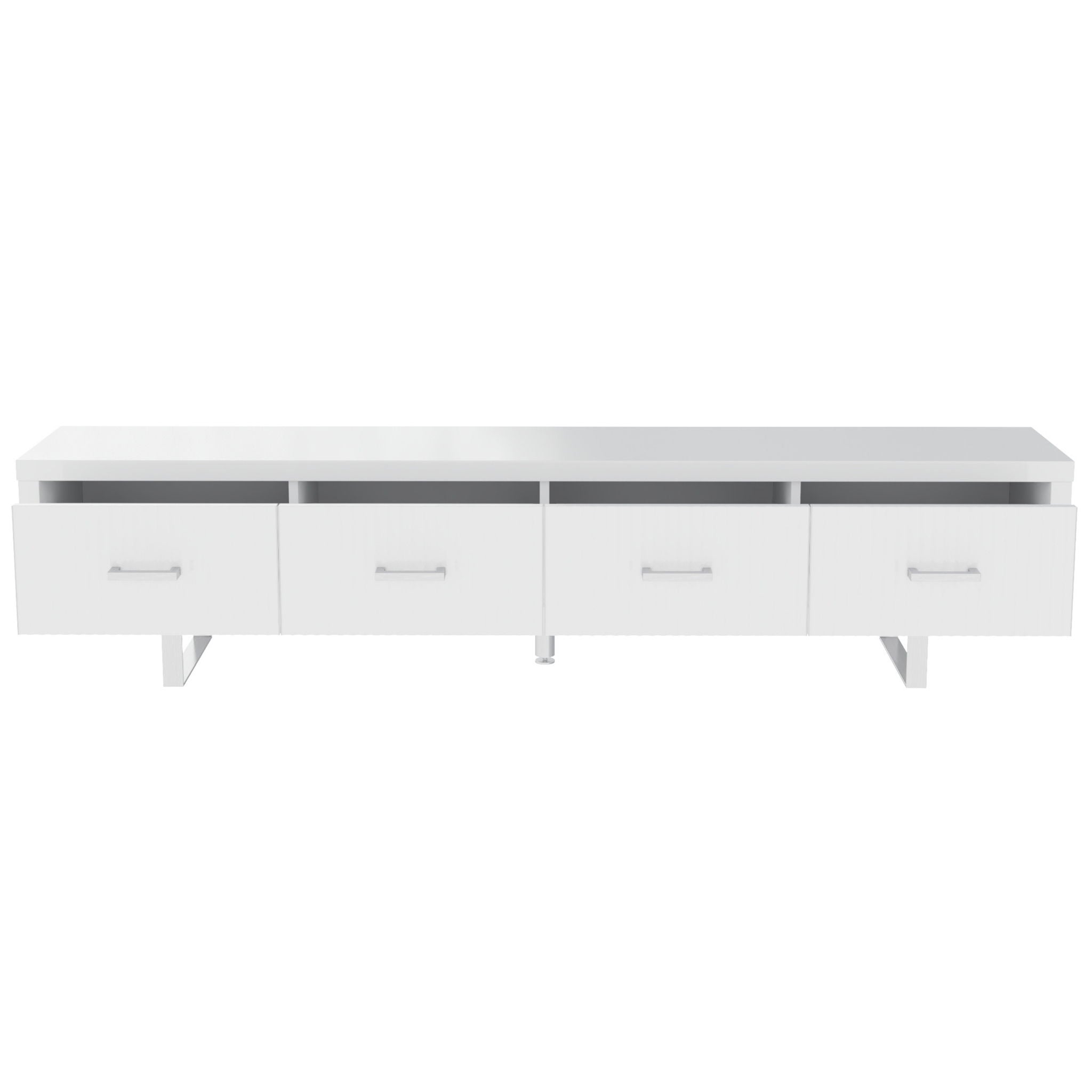 TV Stand With Slatted Drawers
