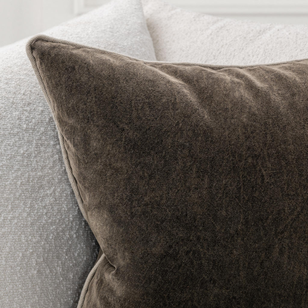 Heirloom Velvet - SLD Pillow - Dark Clove