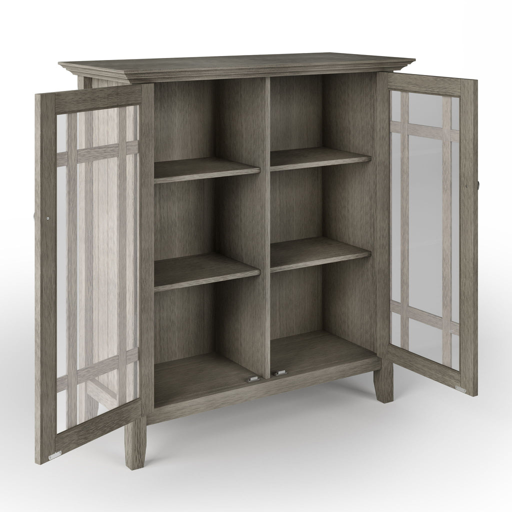 Bedford - Medium Storage Cabinet - Dark Brown