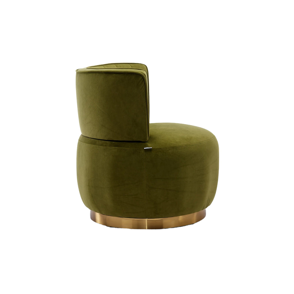360 Degree Swivel Cuddle Barrel Accent Sofa Chair
