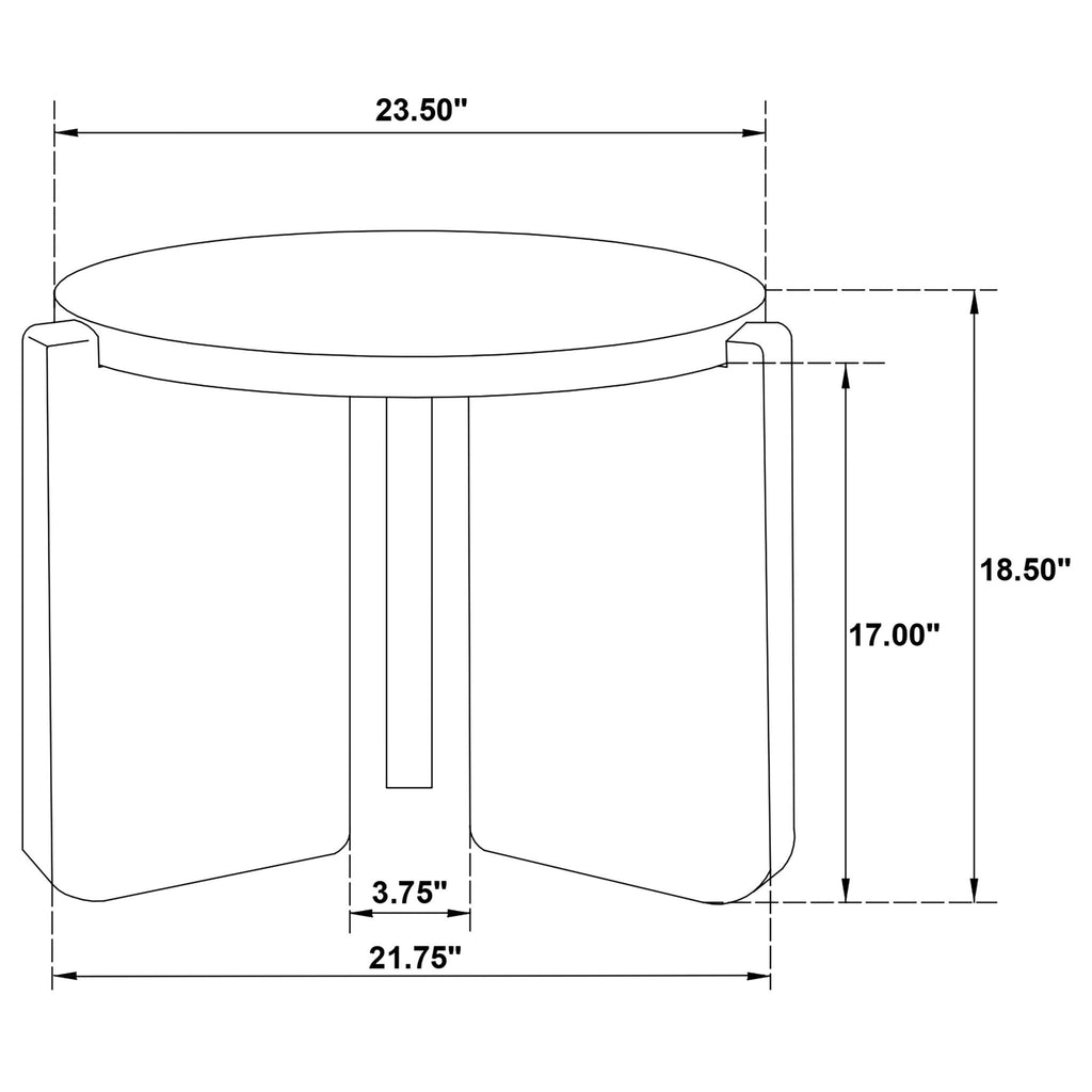 Lansing - Table Set With Round Top