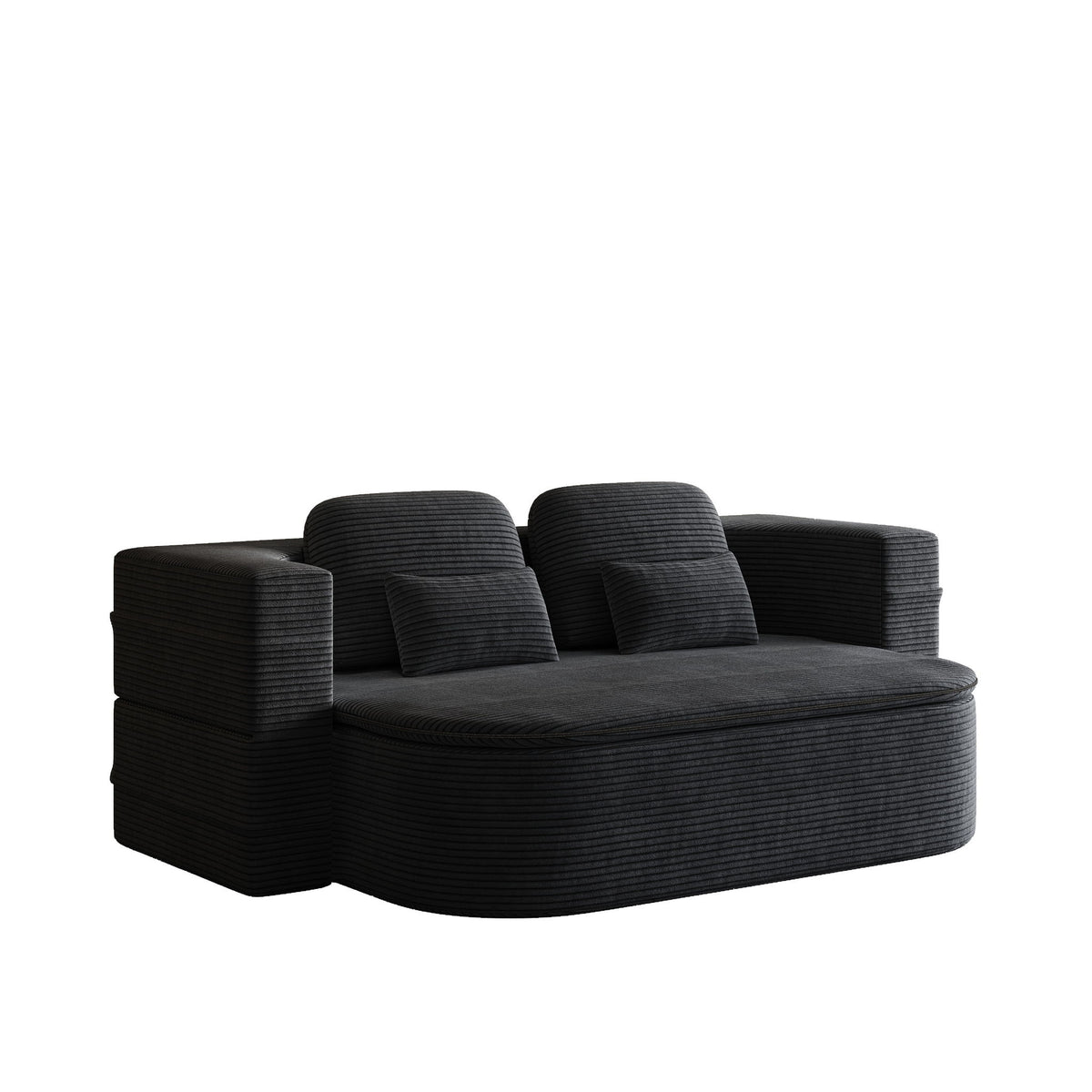 2 In 1 Foldable Sofa Bed With Multi Functional Blanket