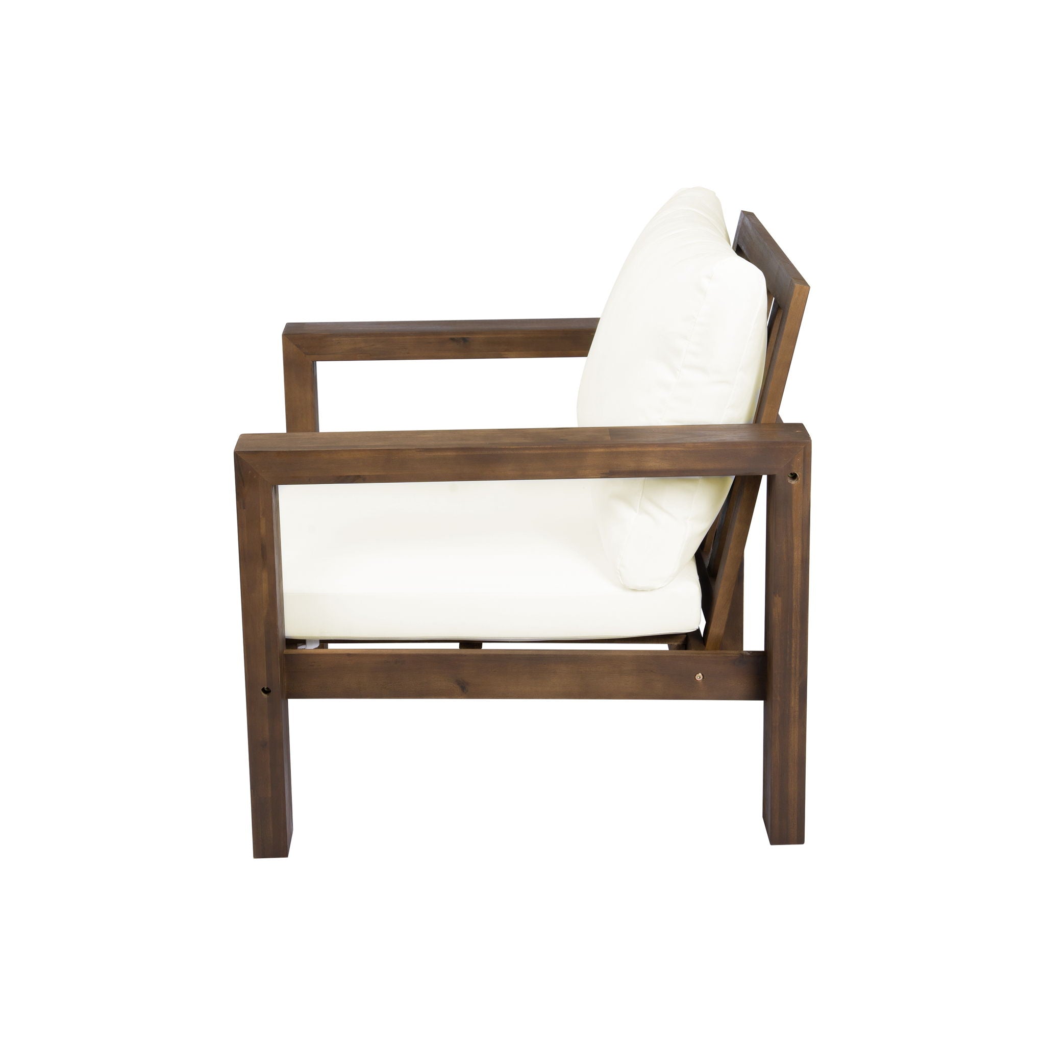 Stylish Outdoor Chair Set With Cushions For Garden (Set of 2)