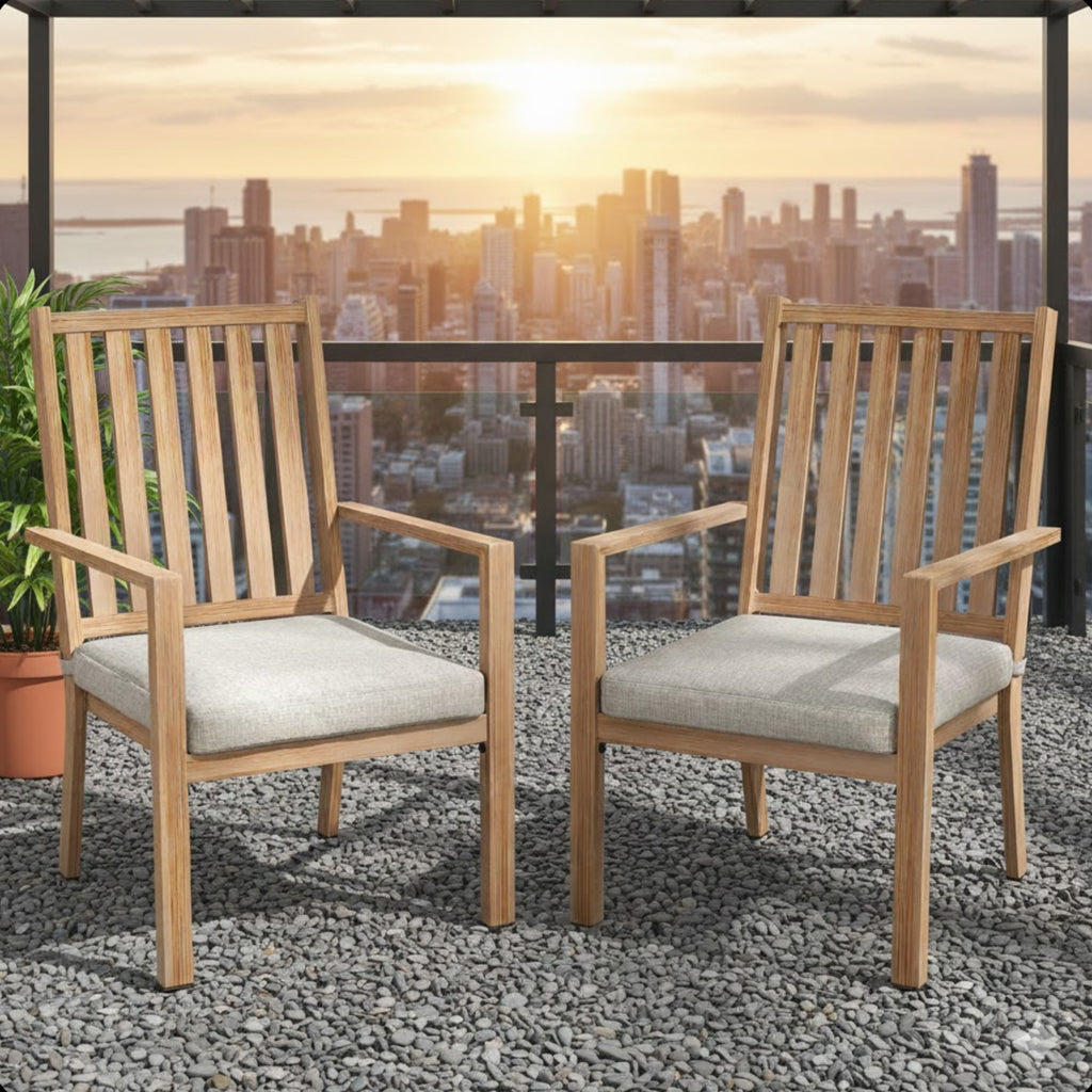 Patio Dining Chairs With Thick Cushions