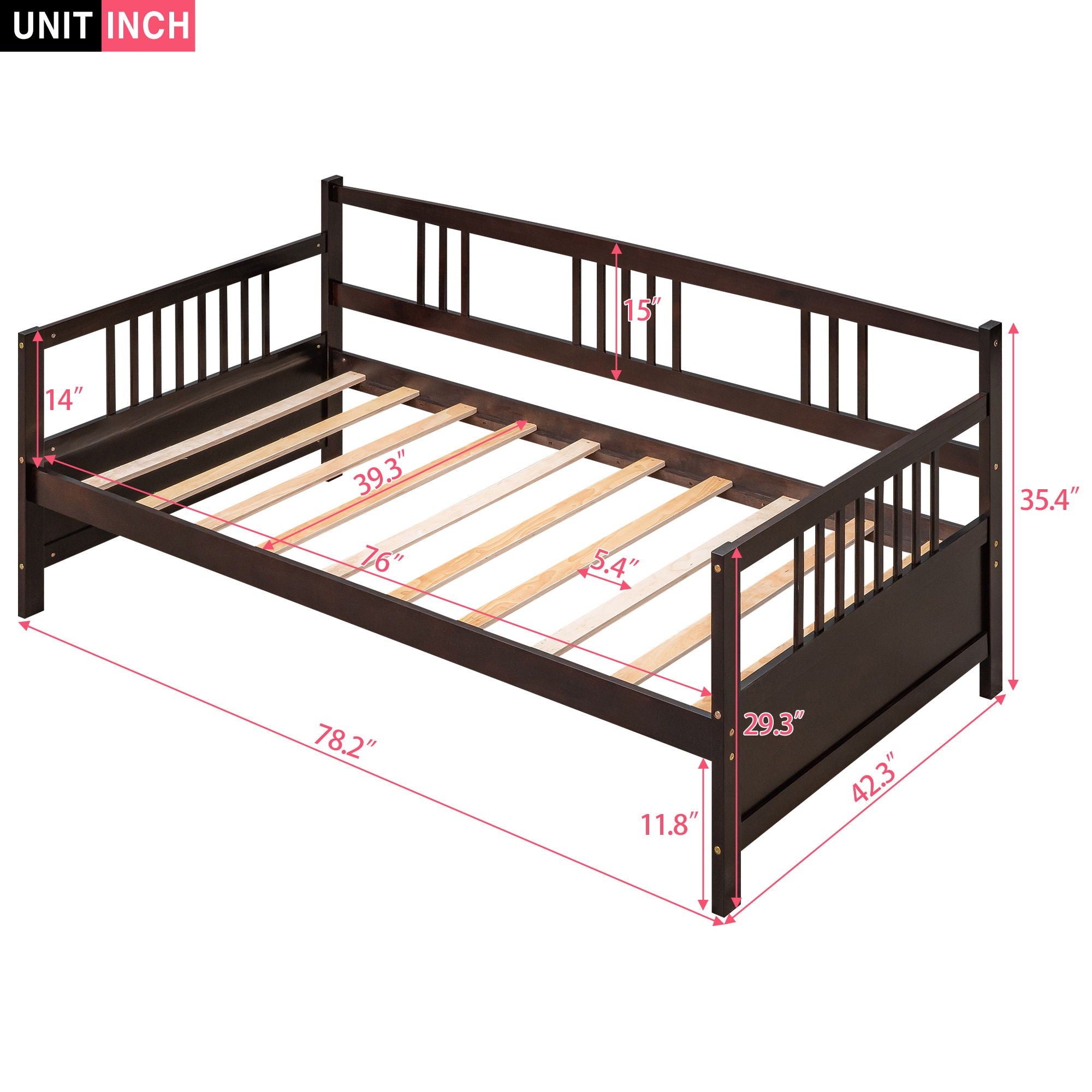 Multifunctional Elegant Modern Daybed