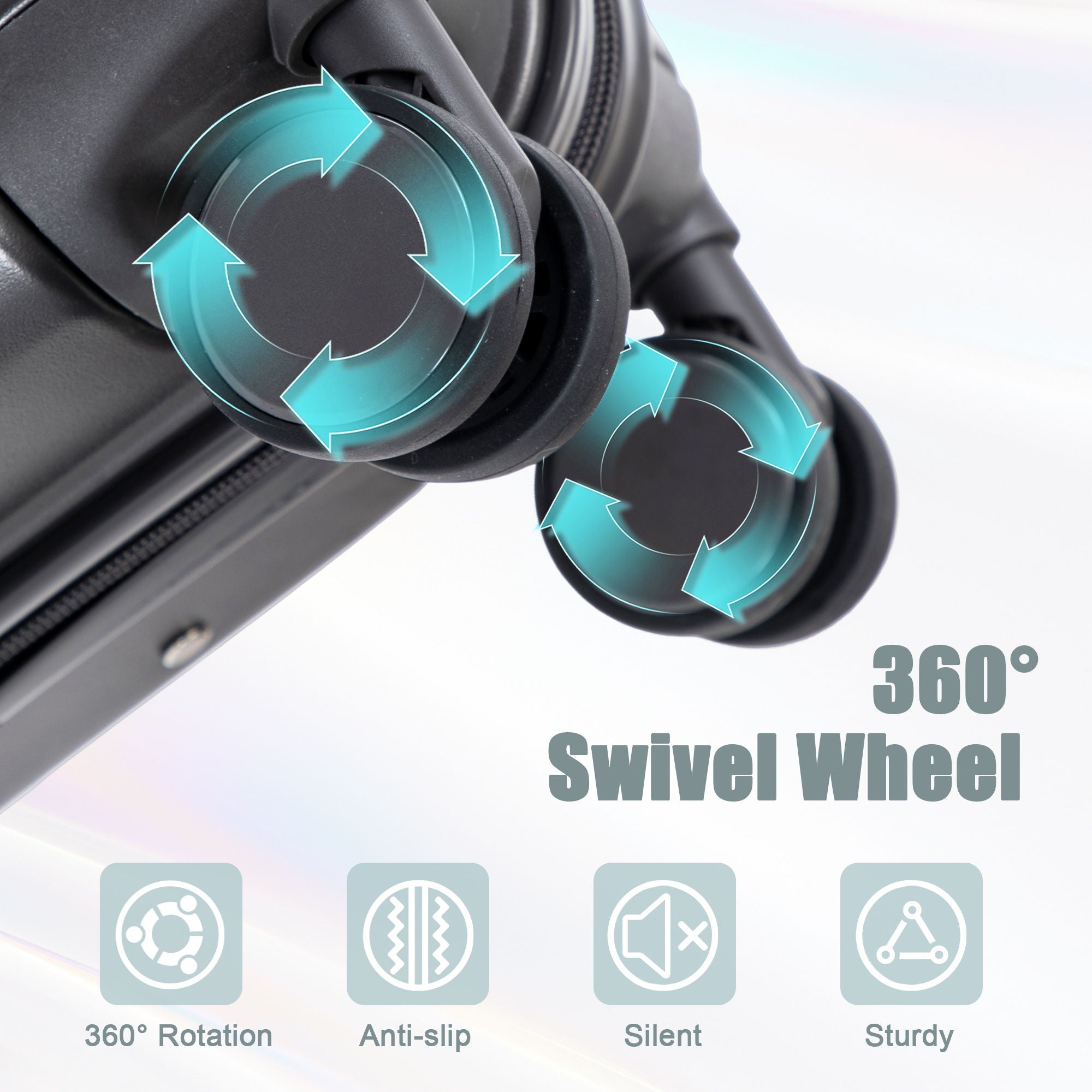 Spinner Luggage Set With Combination Lock