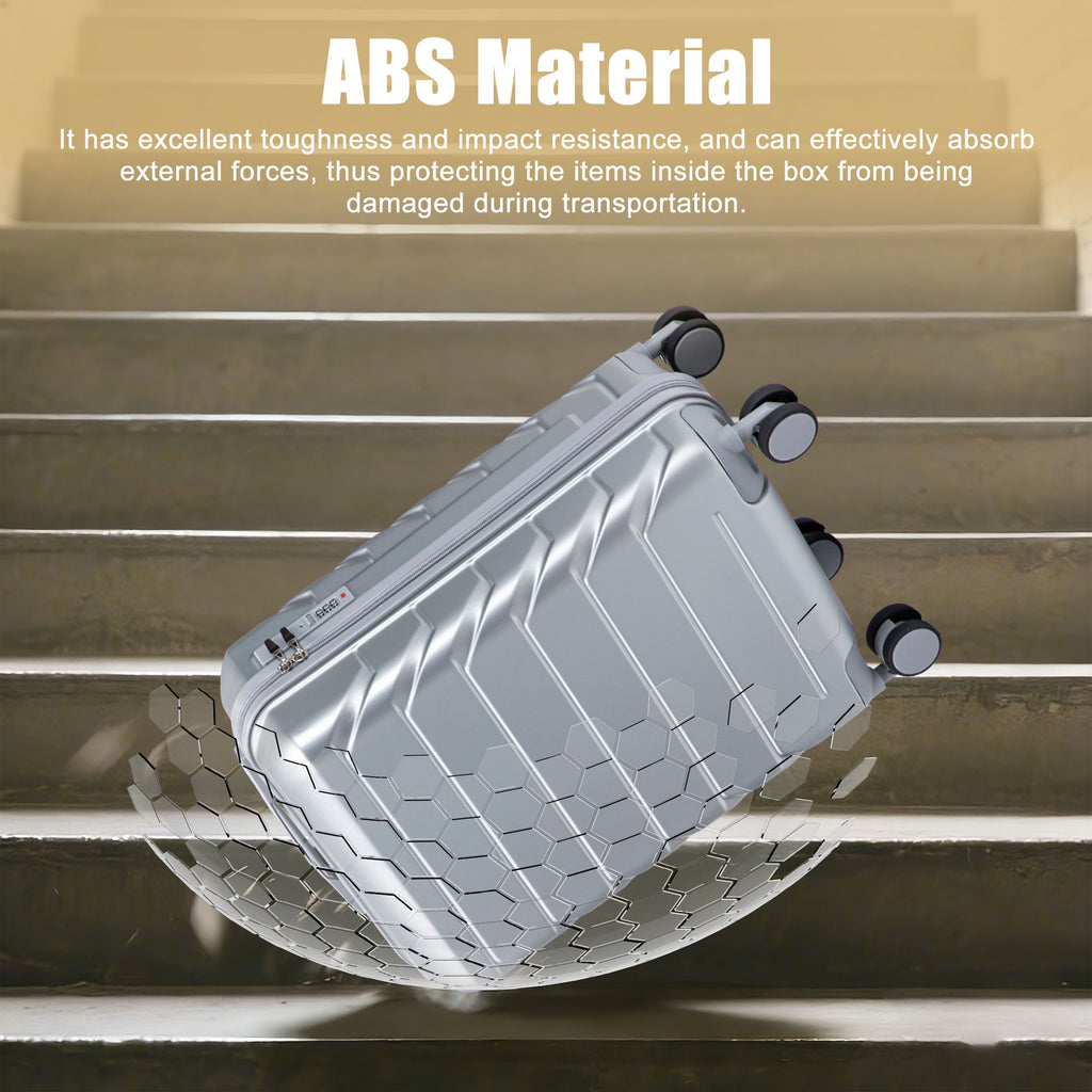 Hard Shell Travel Luggage With Scratch Resistant Surface