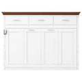 Twin Size Murphy Bed With 3 Drawers - White