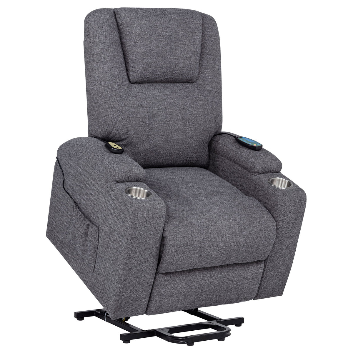 Power Lift Massage Recliner With Heat And Remote Control