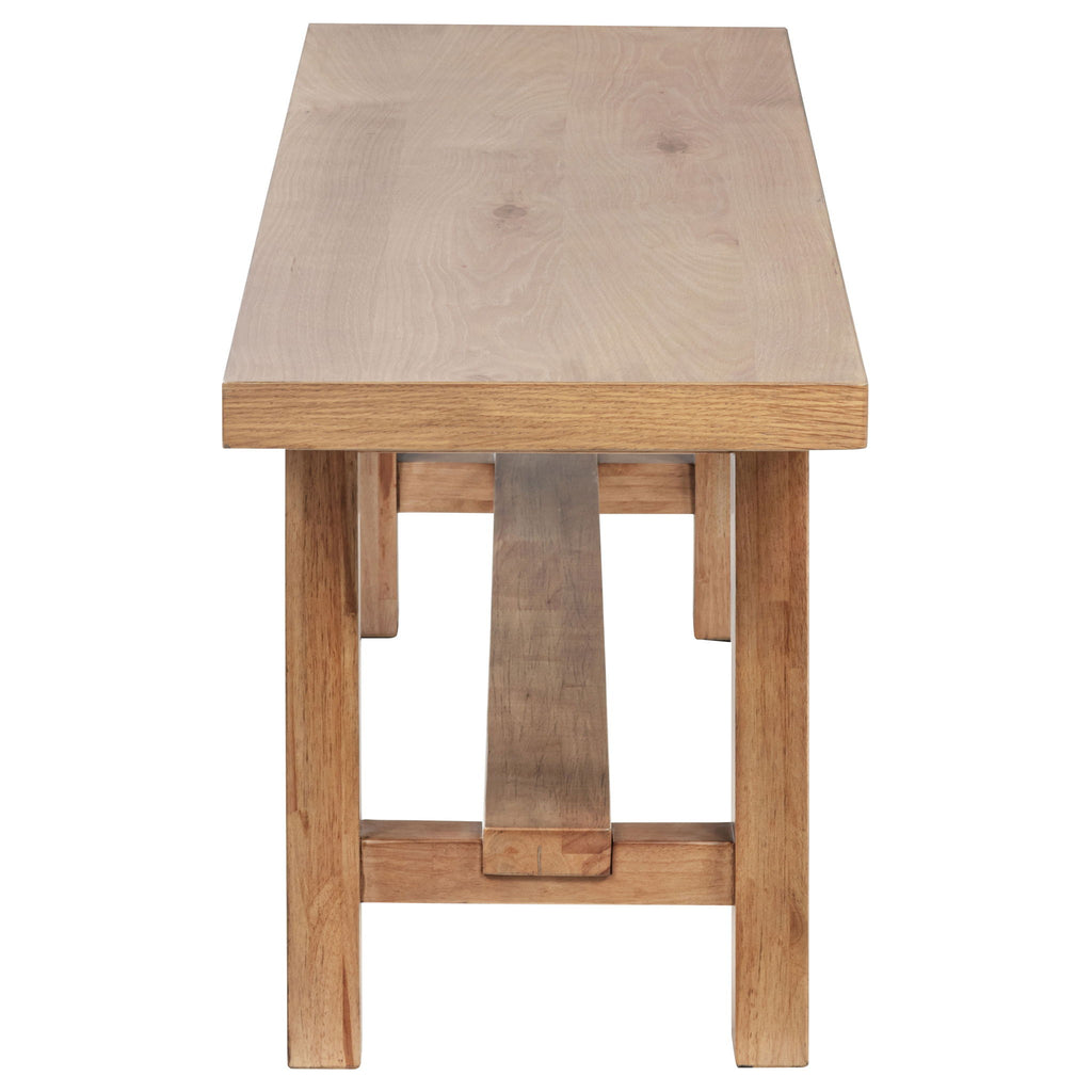 Backless Dining Bench - Natural