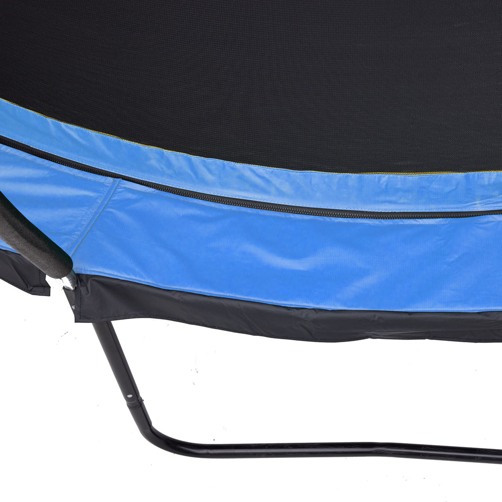 10 Ft Trampoline Inner Safety Net Elastic Ropes Version - Blue