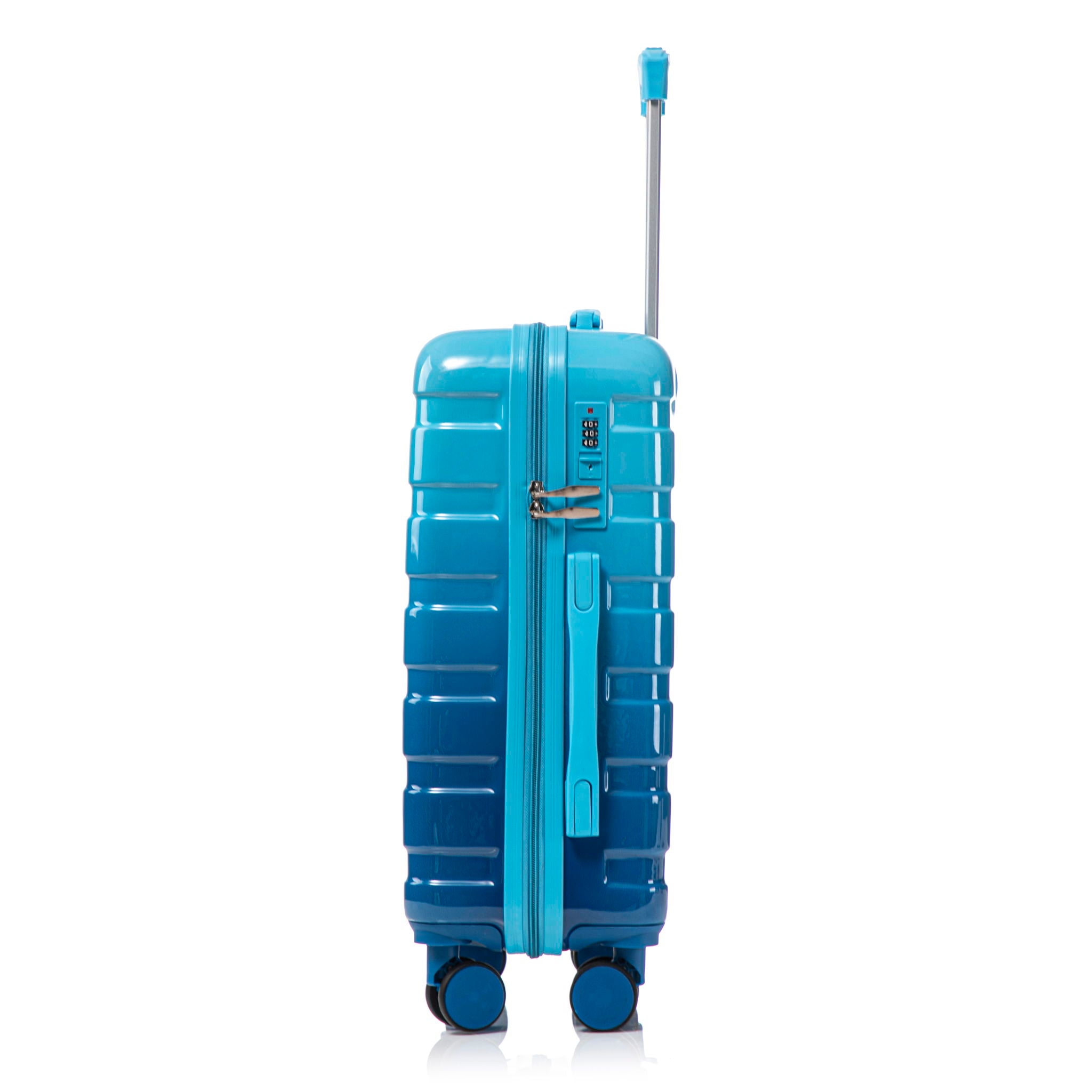 Luggage Set 14" / 20" With Combination Lock And Cosmetic Case