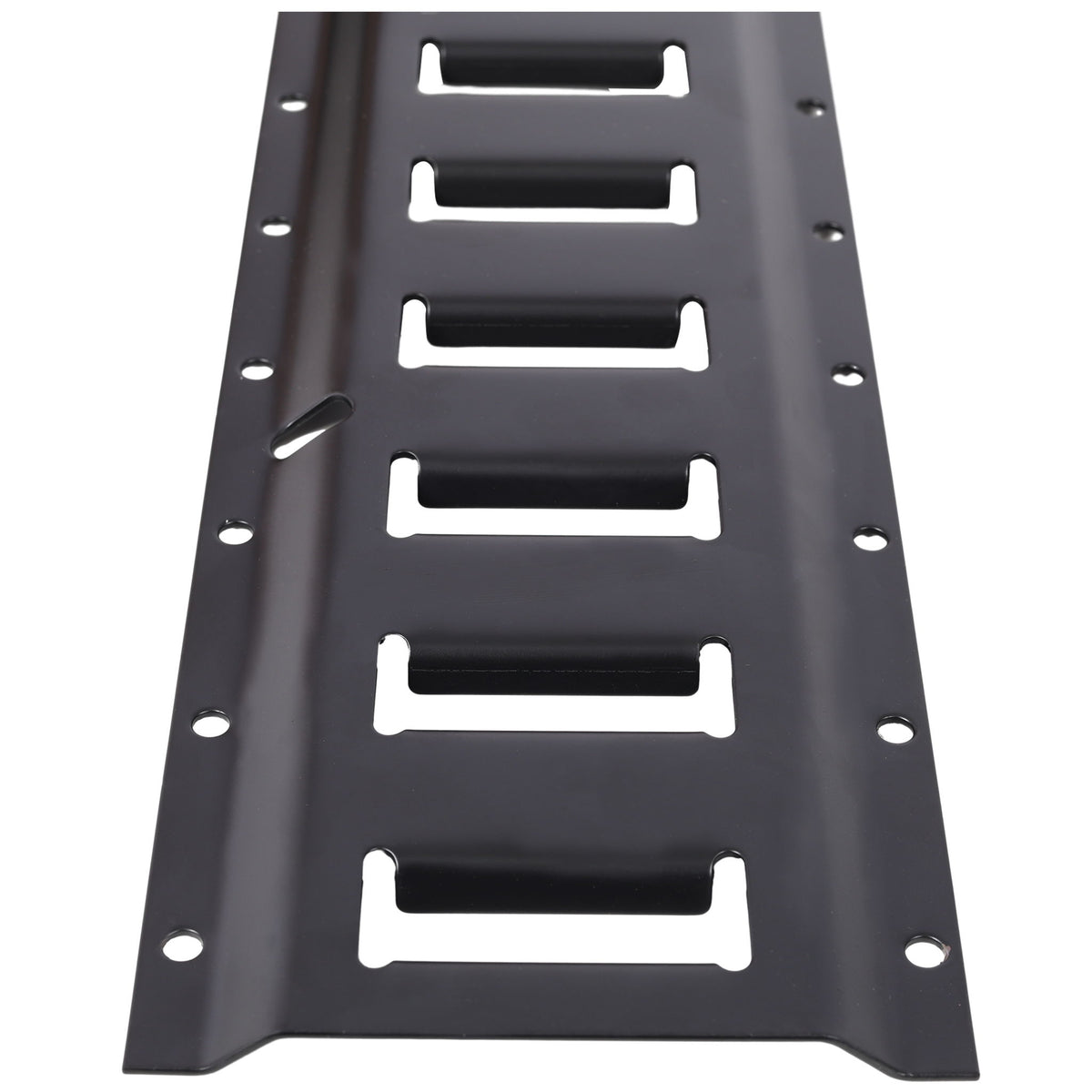 12 Pieces E Track Tie-Down Rail Kit For Trucks, Vans, Garages - Black