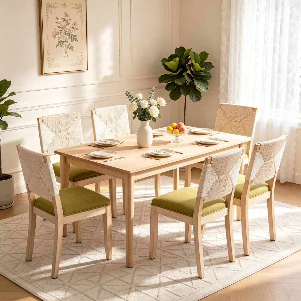 French Country Dining Chairs (Set of 2)