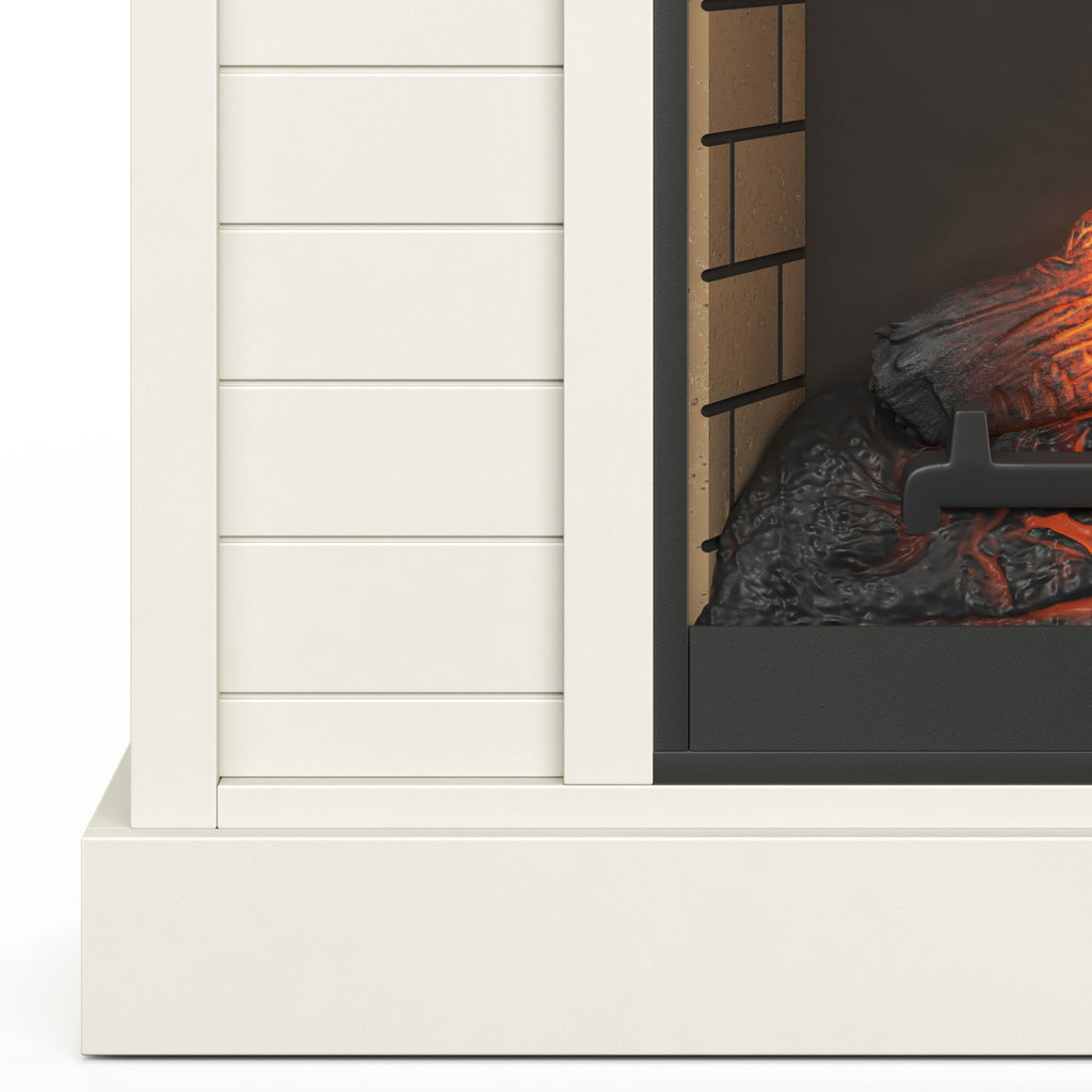 48" Fireplace With Mantel