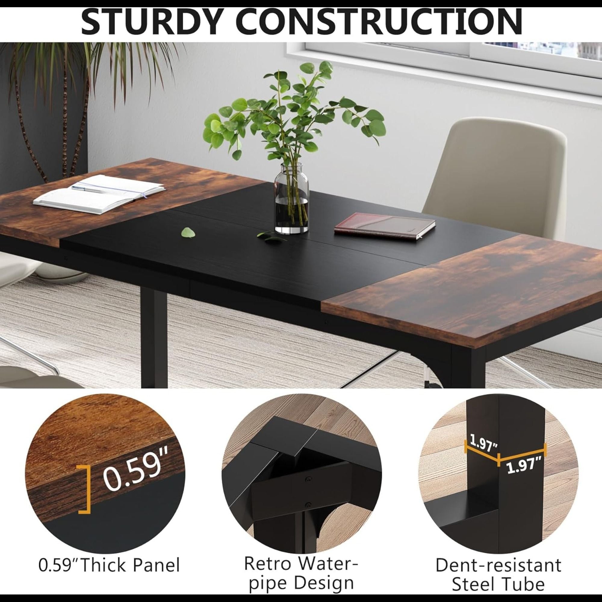 Executive Desk, Modern Office Workstation