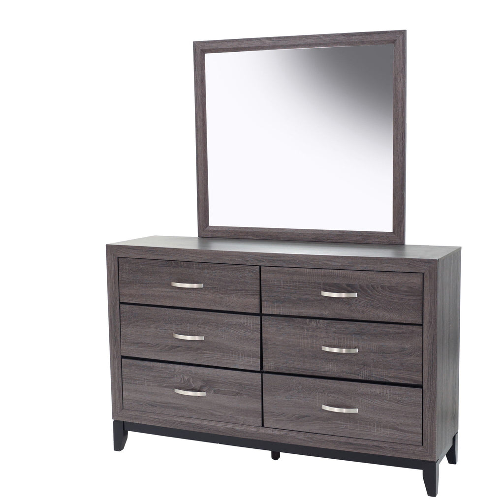 1 Piece Dresser Bedroom Furniture - Gray