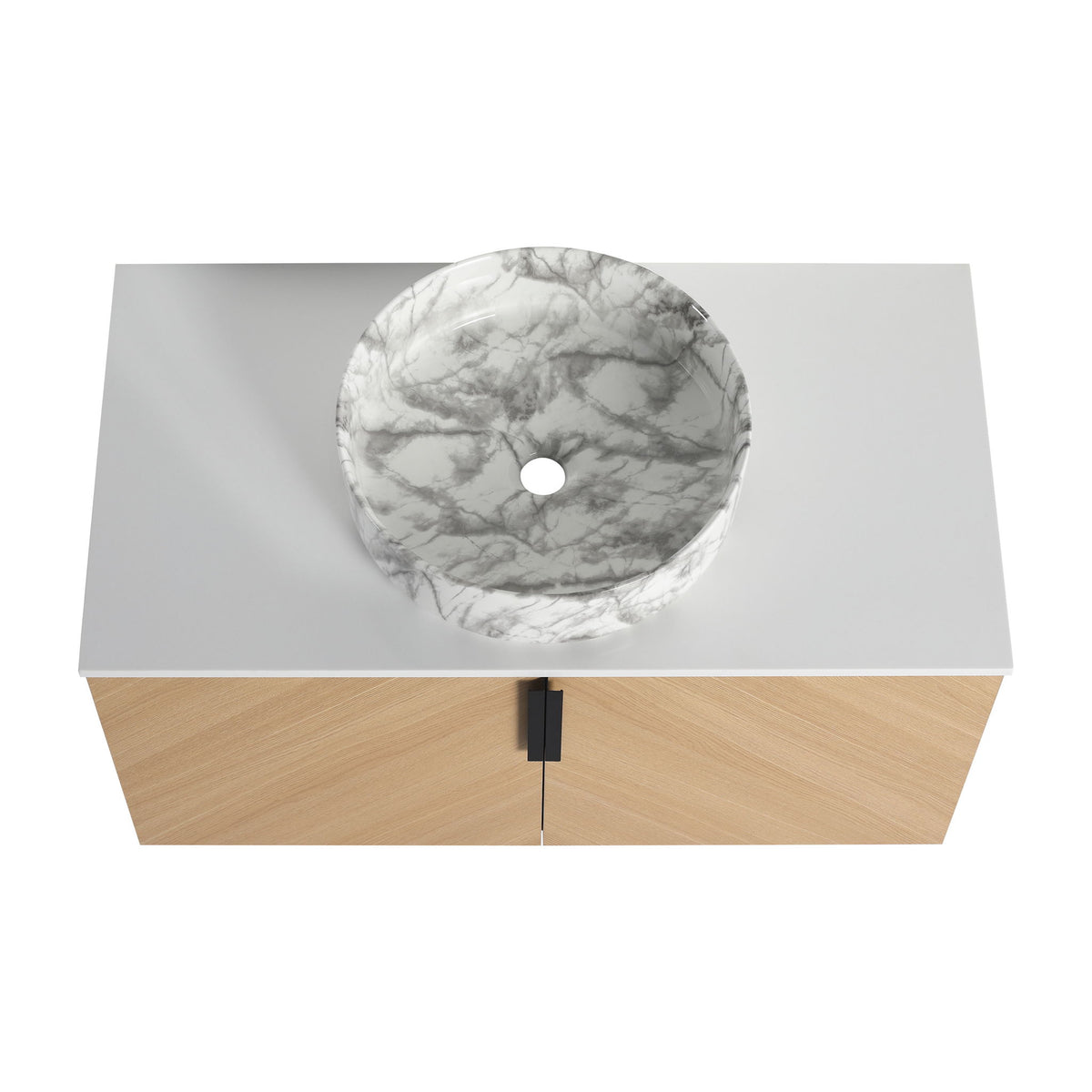 Wall Mounted Design Bathroom Vanity & Art Sink