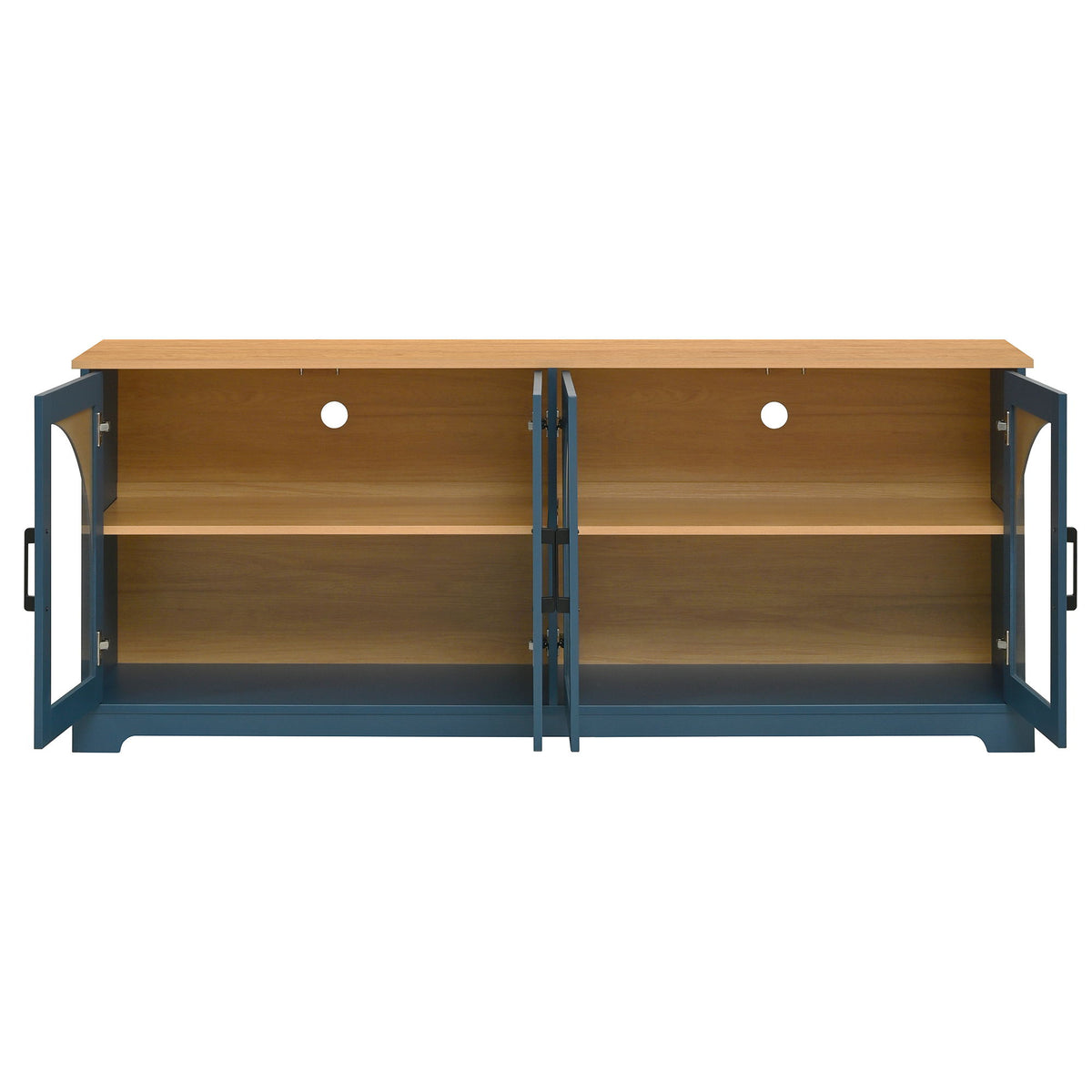 TV Stand With Semi Arched Doors