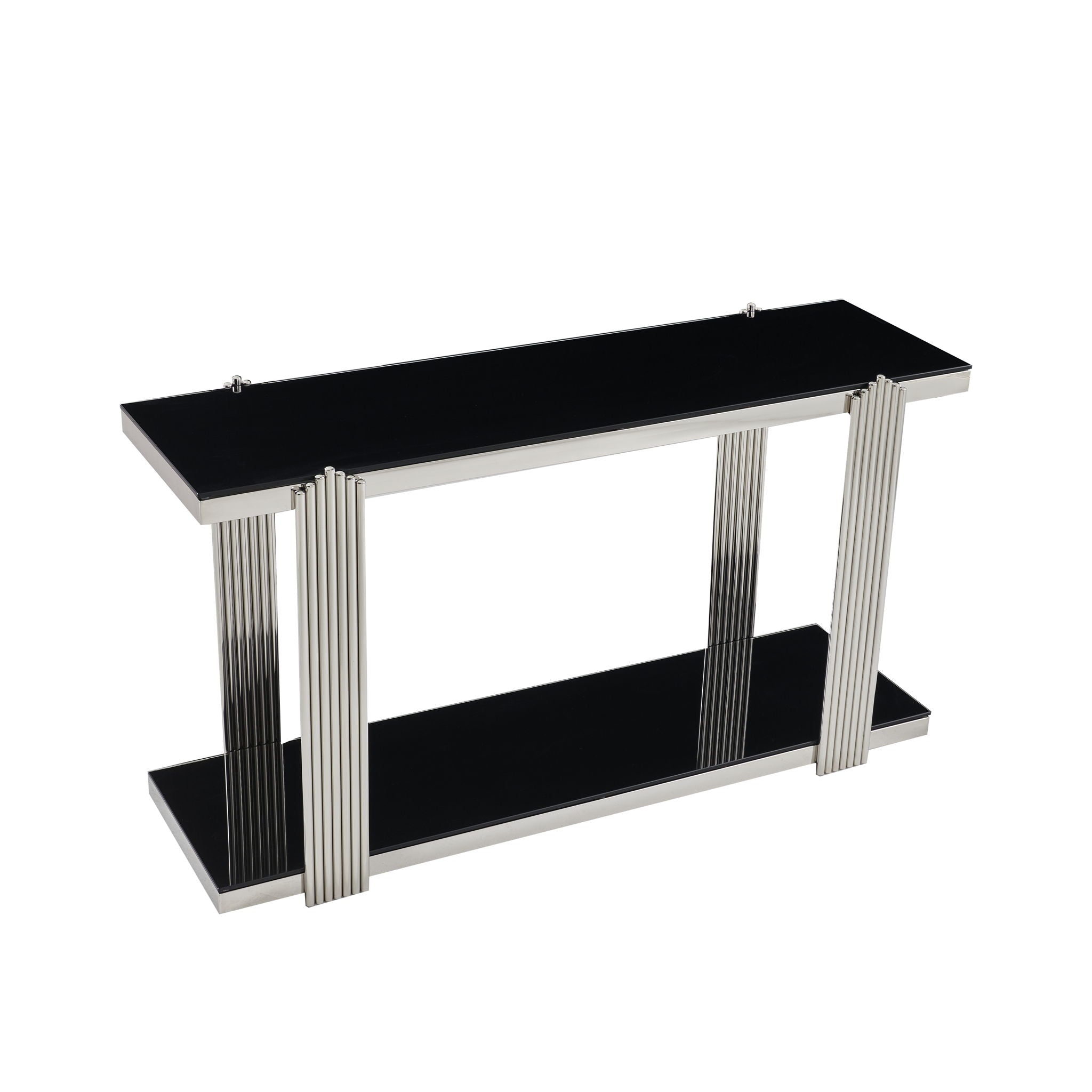 Console Table With Double Tier Storage