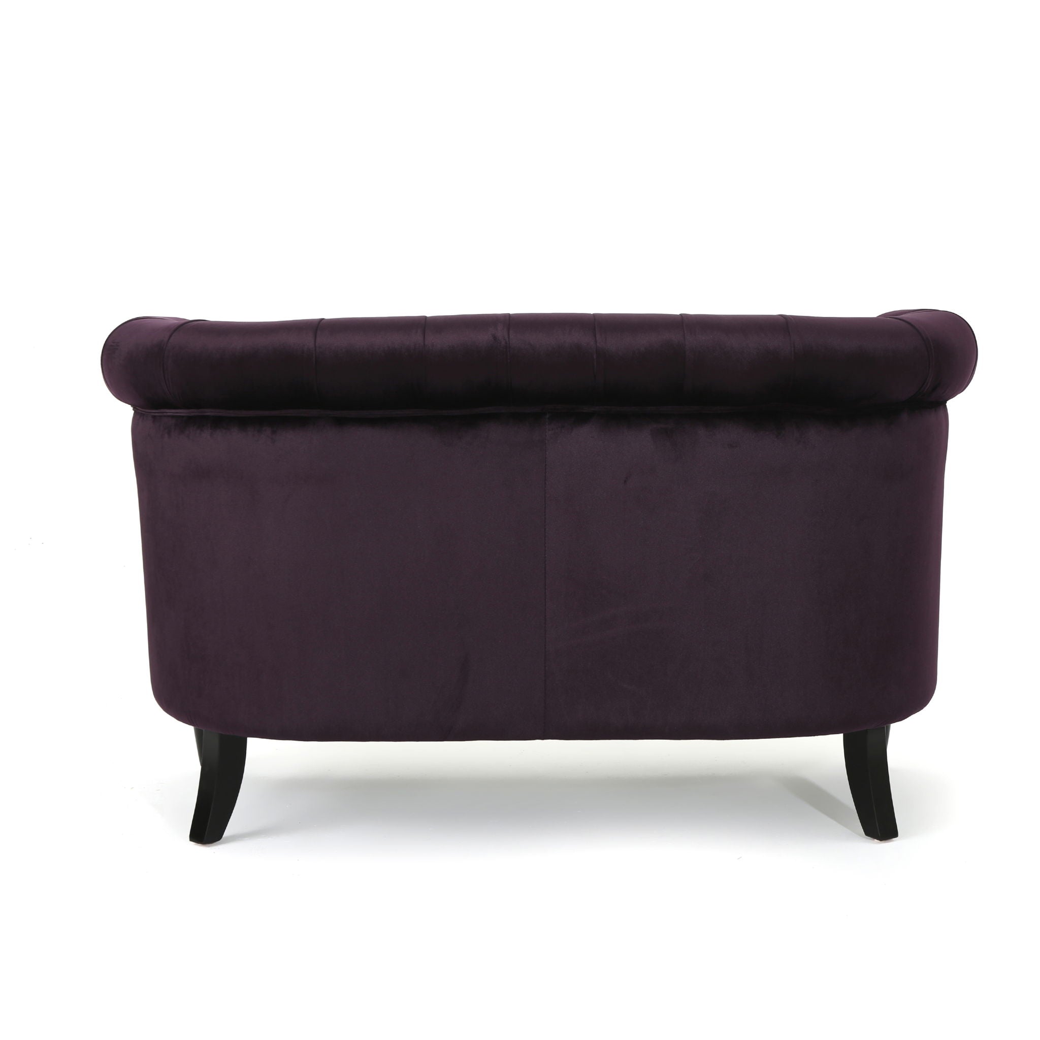 Antique Chesterfield Style Loveseat With Button Tufting