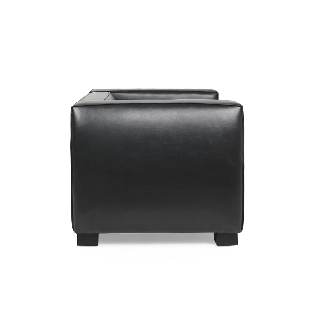 Vortexia - Club Chair With Tuxedo Design