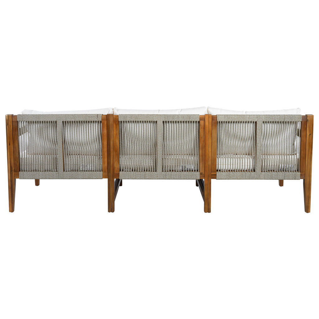 3 Piece Outdoor Sectional Sofa Set