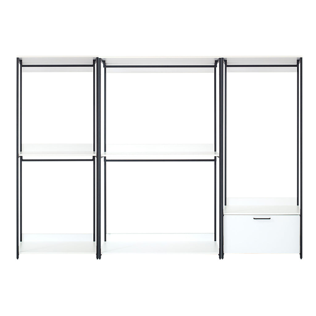 Fiona - Freestanding Walk-In, Closet System - White