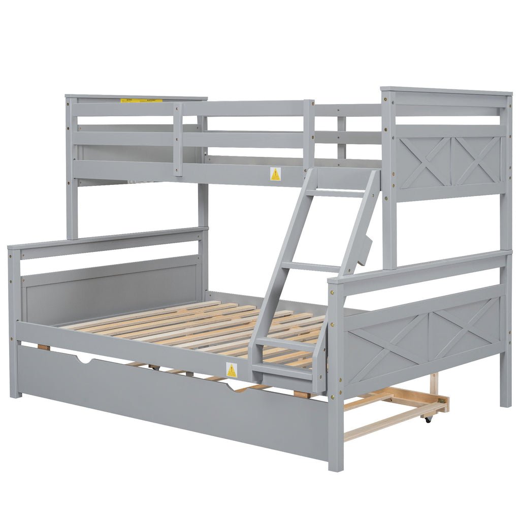 Bunk Bed & Ladder And Safety Guardrail