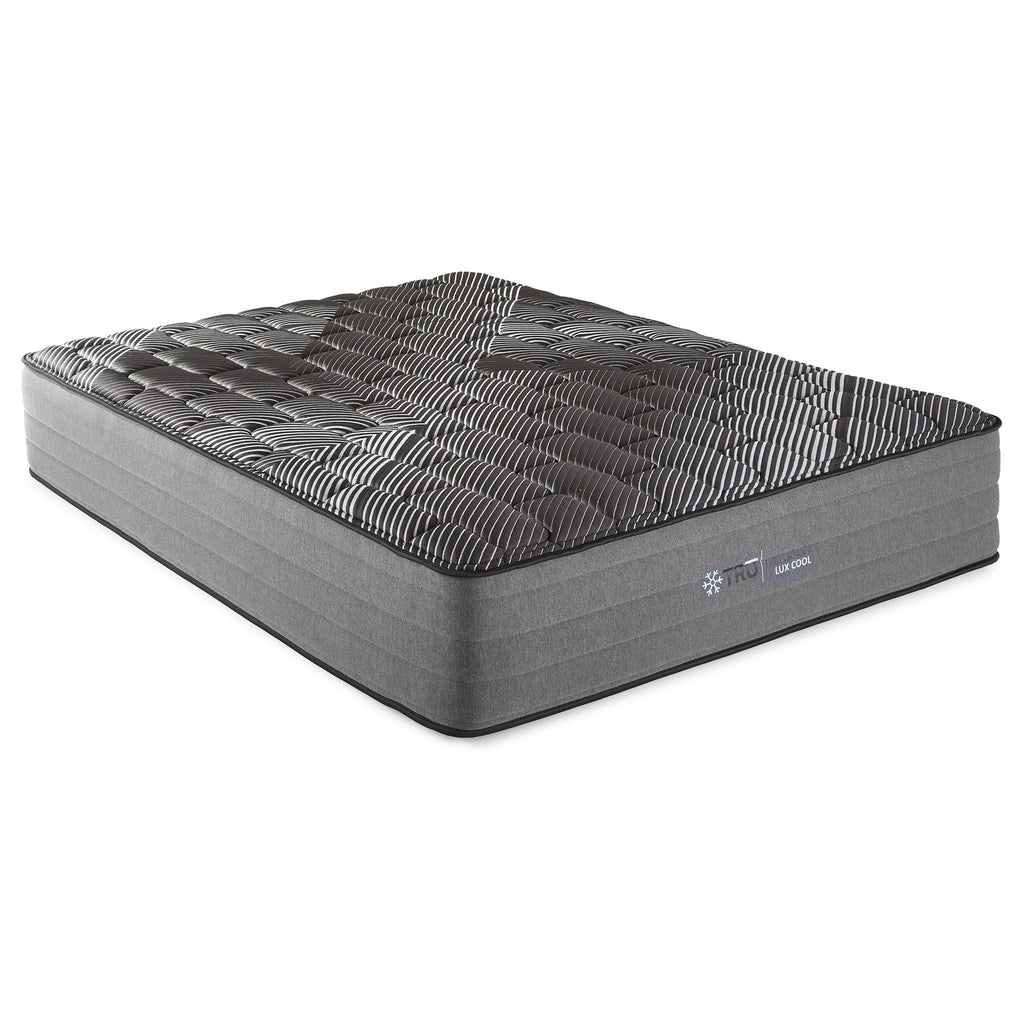Starrett Black - 14" Euro Top Hybrid Mattress With Copper Gel And Silver Infused Foam - Sleek Black - Twin
