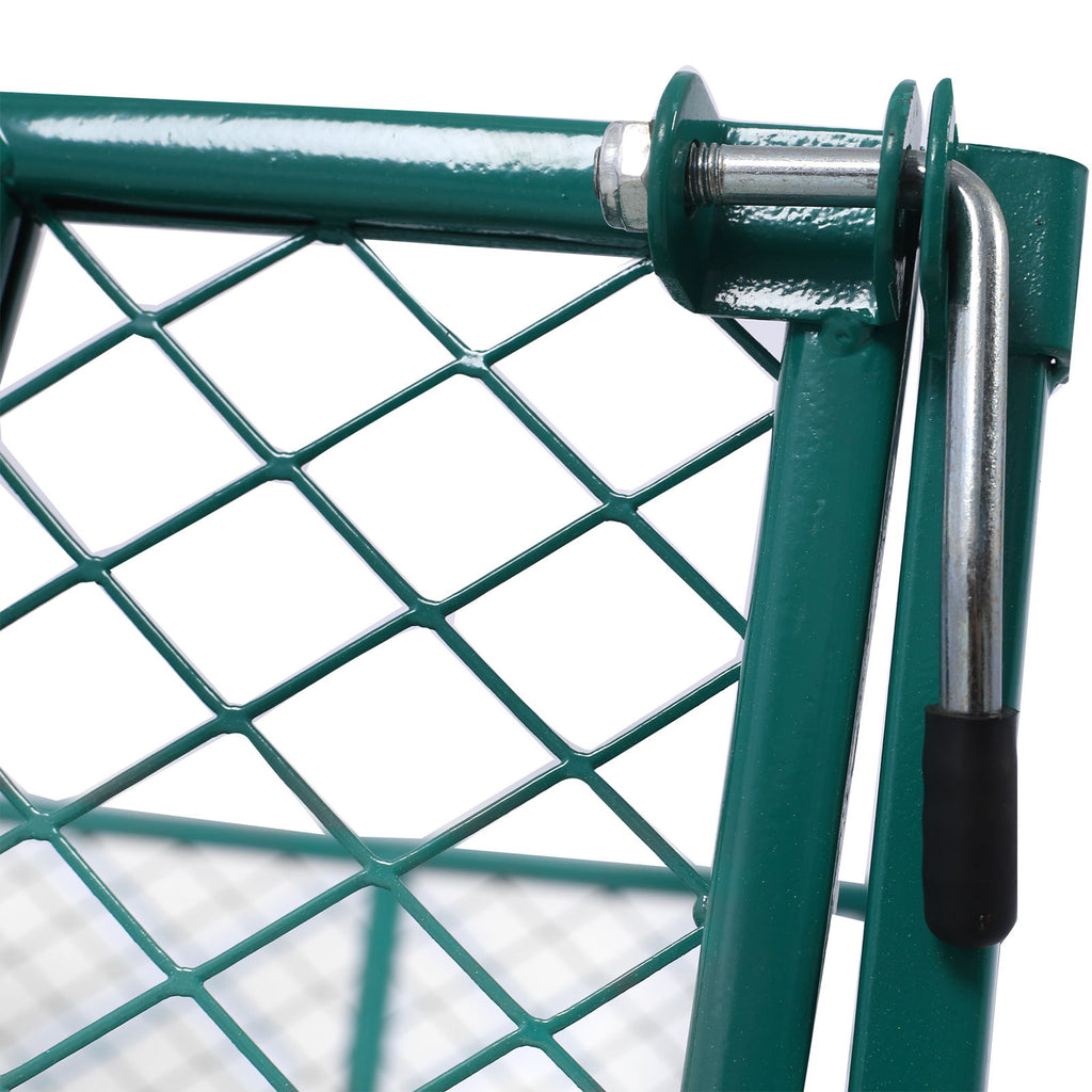 Heavy Duty Steel Garden Cart With Sides