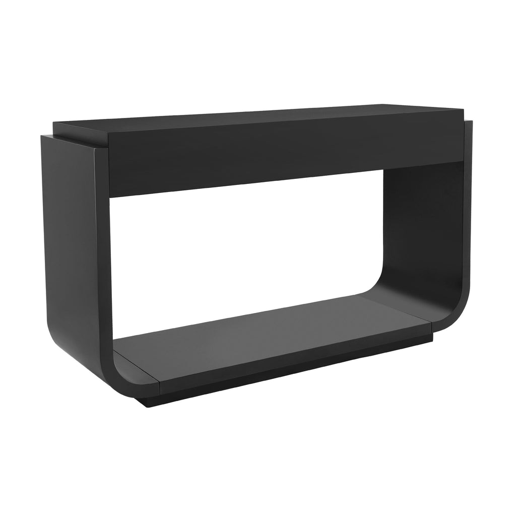 Console Table With 3 Drawers, Display Shelf