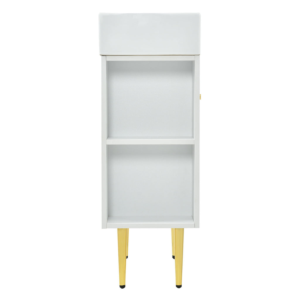 Bathroom Vanity, Combo Cabinet, Bathroom Storage Cabinet, Single Ceramic Sink