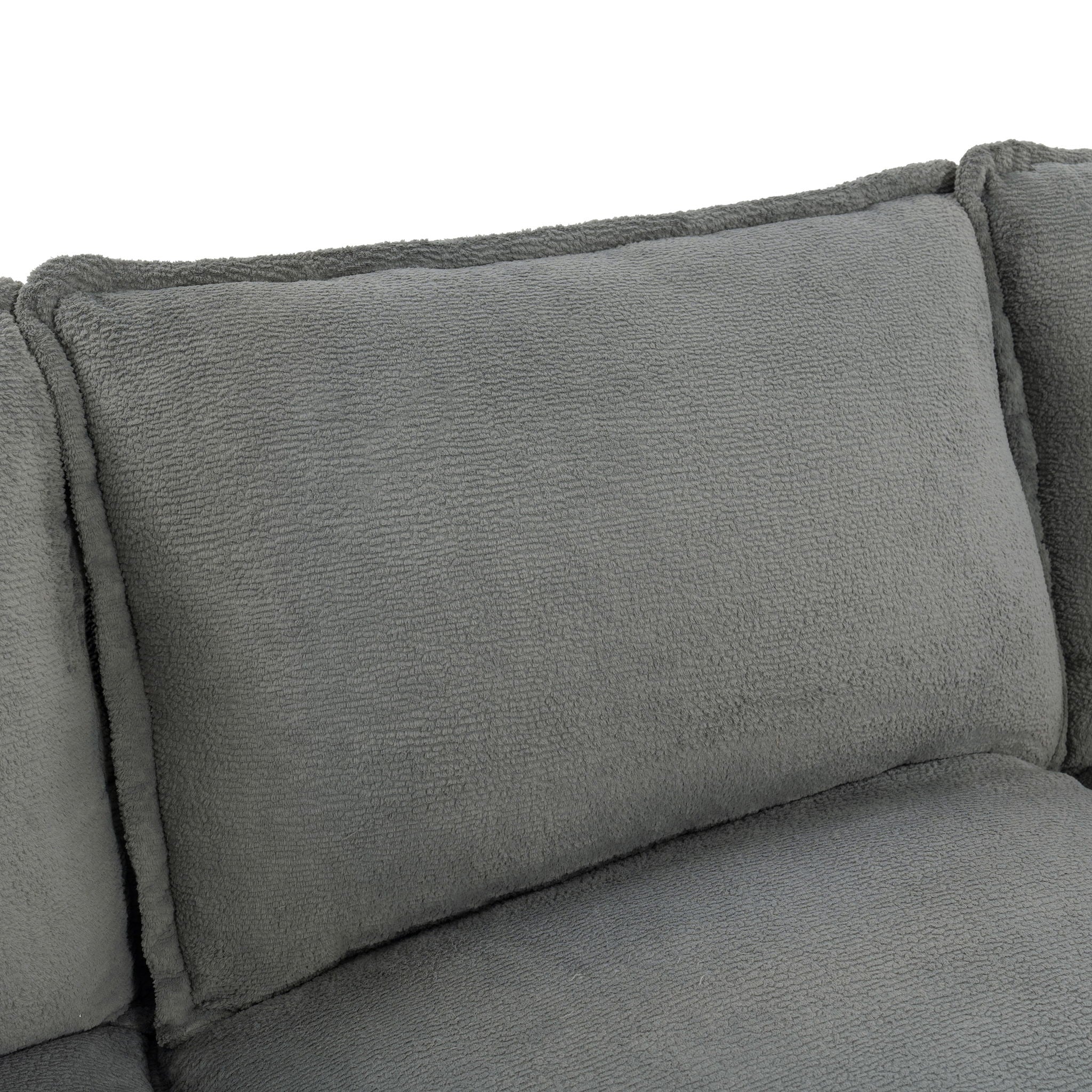Modern Single Seat Accent Chair With Side Storage Pockets