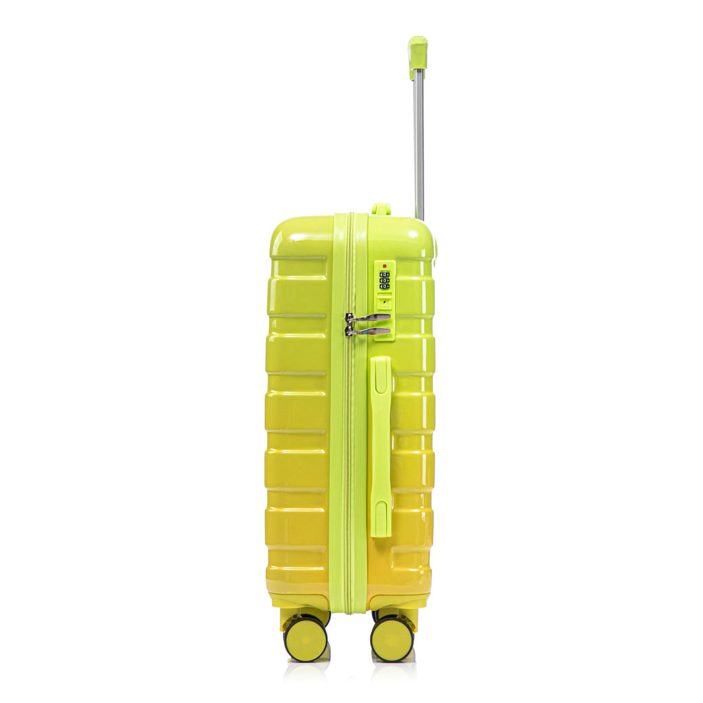 Luggage Set 14" / 20" With Combination Lock And Cosmetic Case