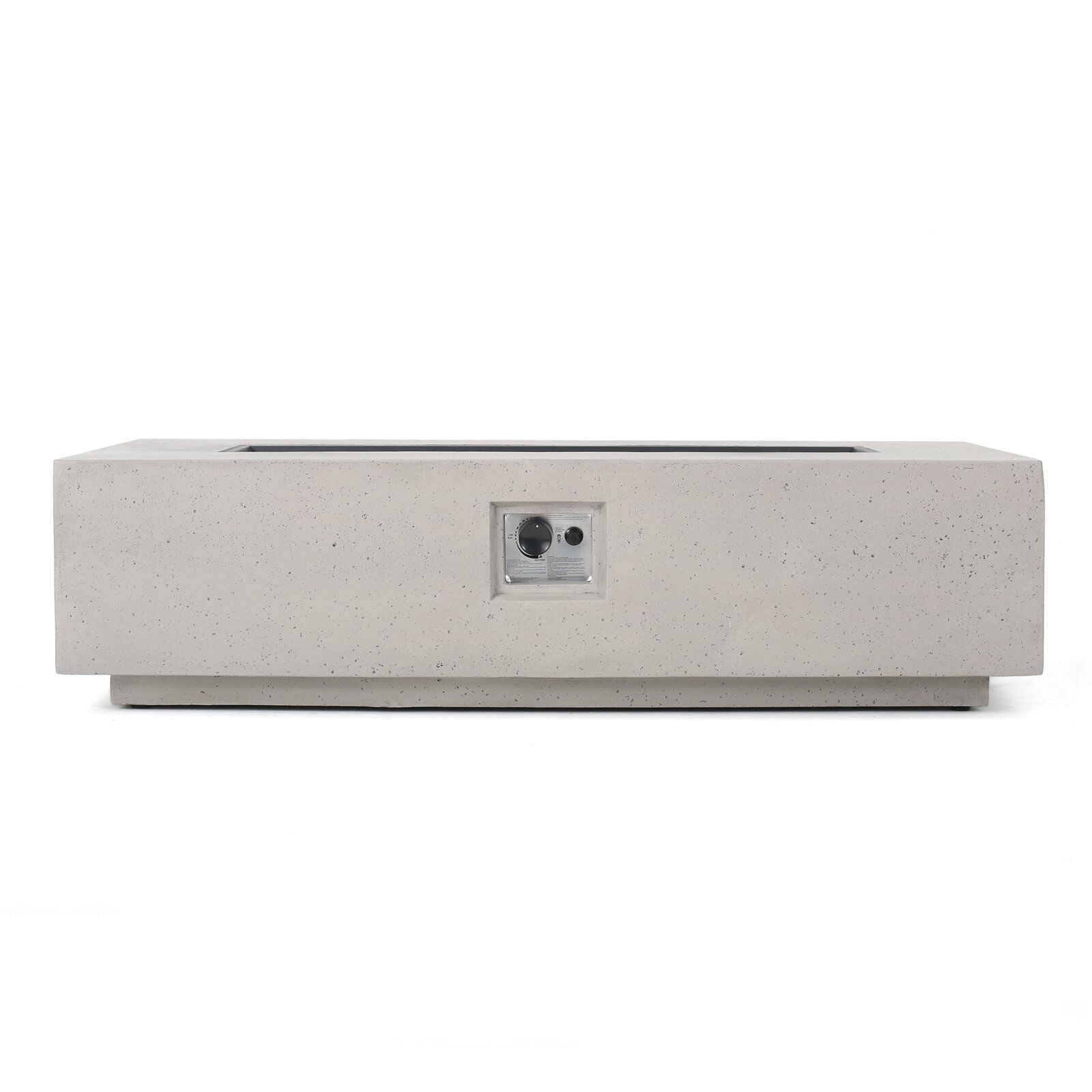 Modern Rectangle Fire Table 50, 000 Btu