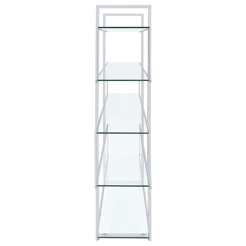 Harison - 5 Shelf Bookshelf - Clear