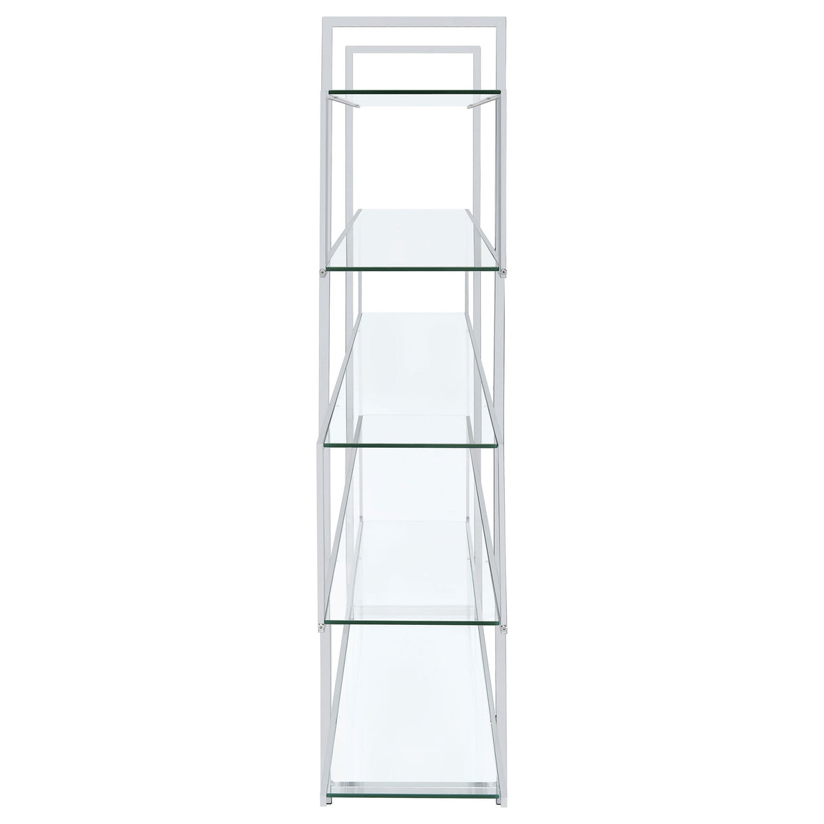 Harison - 5 Shelf Bookshelf - Clear