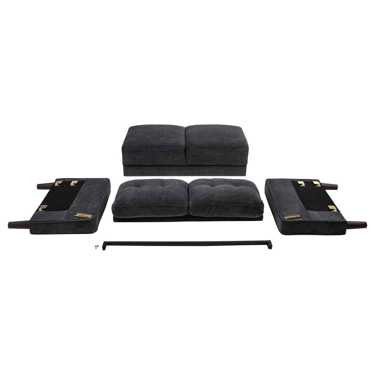 Heather - Track Arm Tufted Loveseat
