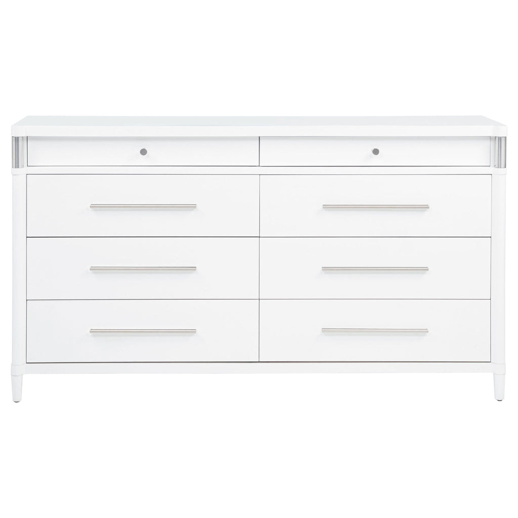 Robinson - 8 Drawer Dresser - White