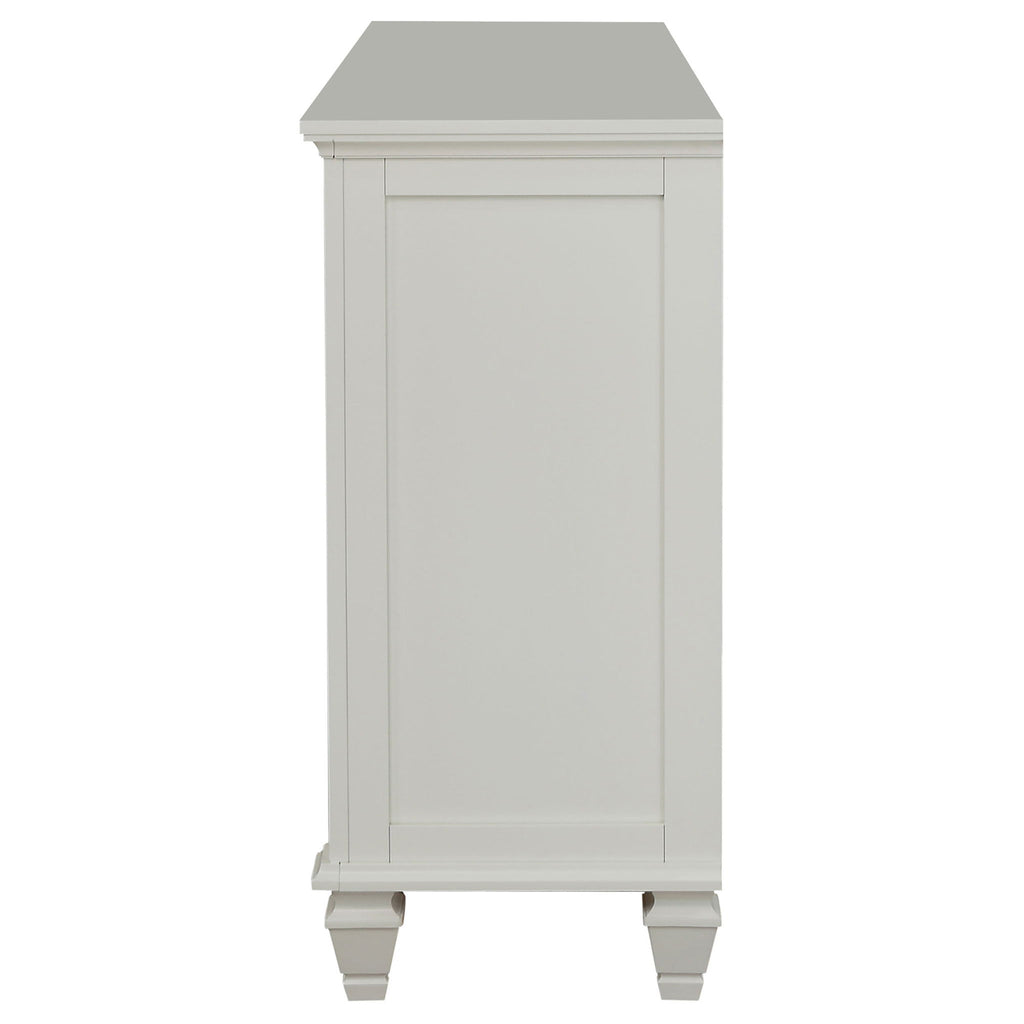 Dennis - 11 Drawer Dresser - Cream White